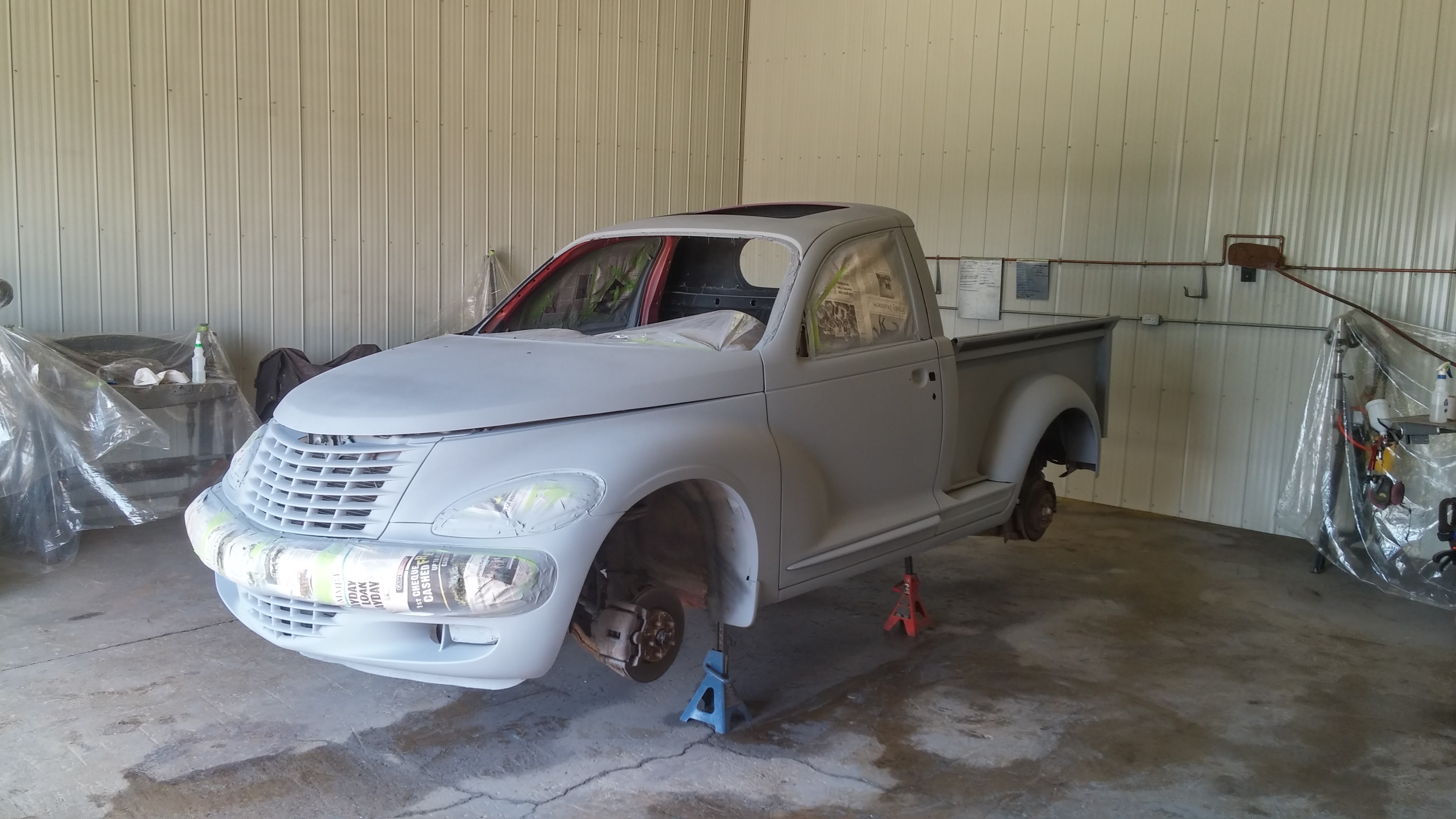 Primered an ready foe paint Primered an ready foe paint