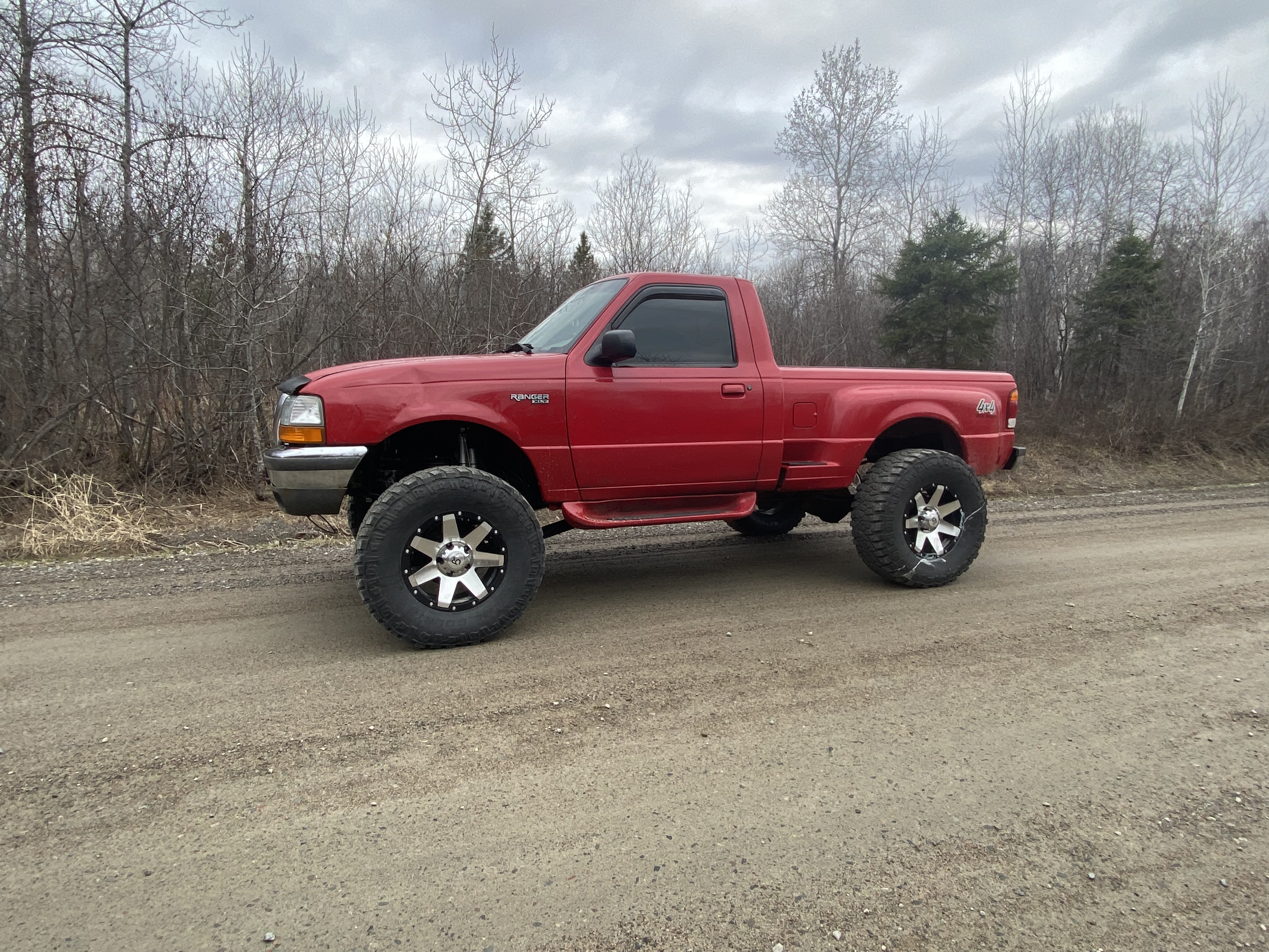 Lifted Ford Ranger Single Cab